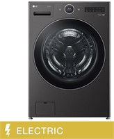 Lg 5.8 Cu. Ft. Thinq Ai Front Load Washer