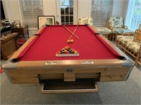 CANDY SLATE-TOP POOL TABLE