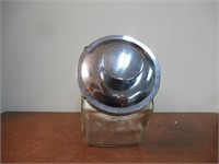 Small Glass Cookie Jar with Lid