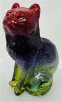 Mosser Green Sitting Cat Hp By Rosso