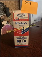 Kinley 1/2 Gallon Milk Carton