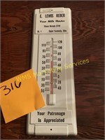 Lewis Reber Milk Hauler Thermometer