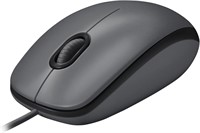 Logitech M100 Wired USB Mouse, 3-Buttons, 1000 DPI