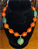 LARGE BEADED NECKLACE