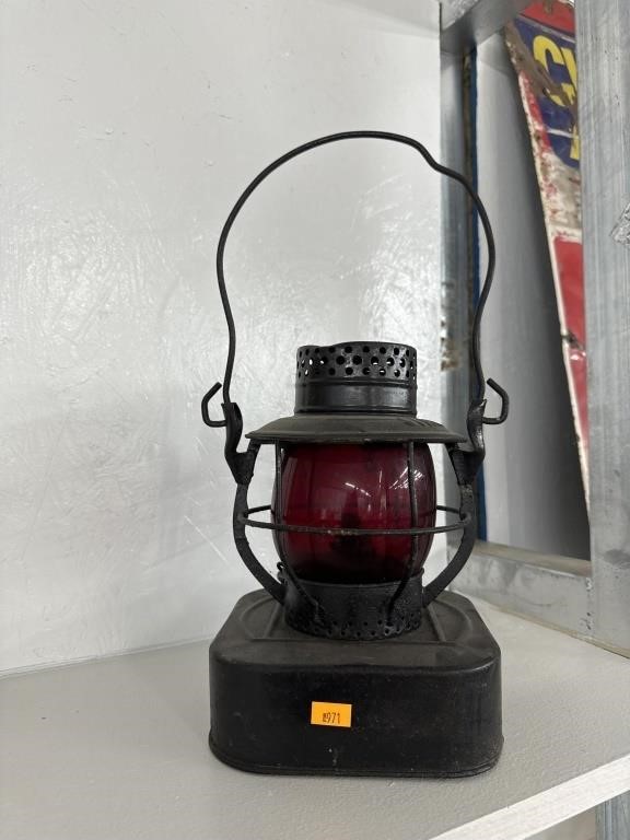 Antique Pennsylvania oil lantern