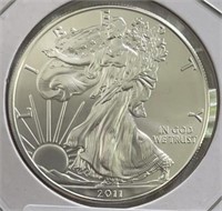 2011 American Eagle Silver GEM BU