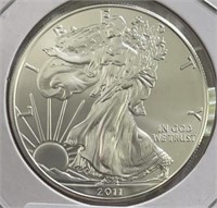 2011 American Eagle Silver GEM BU