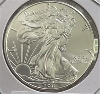 2011 American Eagle Silver GEM BU