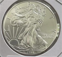 2011 American Eagle Silver GEM BU