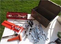 Hand toolbox, tools