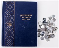 Coin Jefferson Nickel Set in Deluxe Book & More