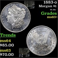 1883-o Morgan $1 Grades Select+ Unc