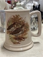 Pheasant beer mug  USA 191