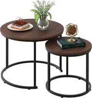 ROUND NESTING COFFEE TABLE SET