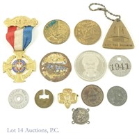 Tax, Auto, Movie, Other Tokens & Medals (13)