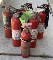 Assorted Fire Extinguishers, 12-14in
(Bidding 1x