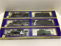 Three AHM HO Gauge Locomotives and Tenders