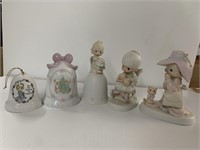 Enesco Precious Moments Figures and Bells