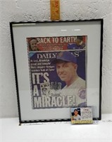 13.5x16in Daily News Gil Hodges and Trading