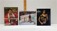 Lot of 3 Signed Photos- George Foreman