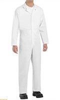 Mens Large Coveralls Uniform White