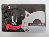 U by Kotex Tween 16pc Pads