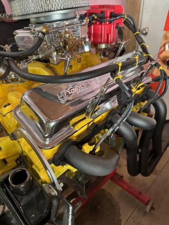 1974 Chevy 350 4-bolt Main Engine