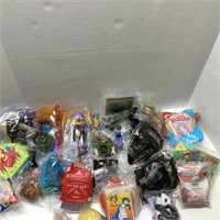Group of Collectible Fast Food Advertising Toys