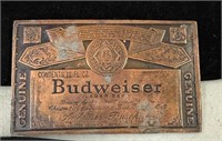 Vintage Budweiser Belt Buckle