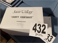 Dept. 56 Snow Village 'County Courthouse' (R4)