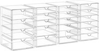 Acrylic Drawer Organizers - 21 Drawers 4 Set