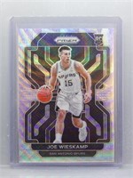 Joe Wieskamp 2021 Prizm Shimmer Rookie