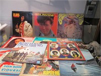 LOT 11 ASSORTED VINTAGE VINYL RECORDS