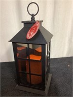 G) light up indoor outdoor lantern. It is