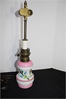 20½"H with Finial Vintage Austrian Lamp
