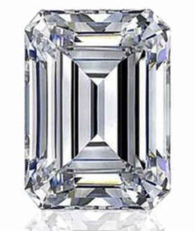 Emerald Cut 4.12 Carat VVS2 Lab Diamond