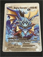 Raging Gyarados EX Silver Foil Pokémon Card