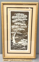 "Fair Horizons" Artist Signed & Numbered Woodcut