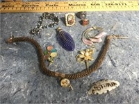 Group lot of assorted costume jewelry