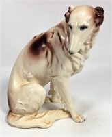China Dog Figure - Germany - 9" tall
