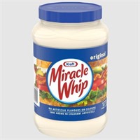 Kraft Miracle Whip, 1.77L