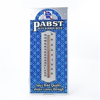 Contemporary Tin "Pabst" Beer Thermometer
