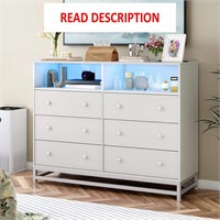 GAOMON 6 Drawer Dresser