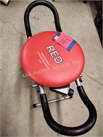 Red fitness XL stool