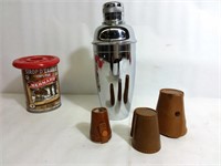 Shaker et gobelets made in Germany