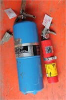 2 Fire Extinguishers (Large Needs Recharge)