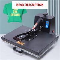 Vevor Transfer T-Shirt Heat Press 16x 24 110v