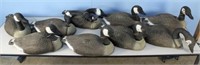 9 Carry-Lite Geese Decoys, Made In Italy
