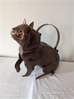 Art Deco Copper Cat Watering Can