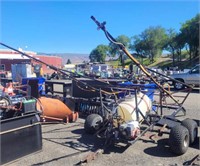 Sprayer on Trailer w/Booms